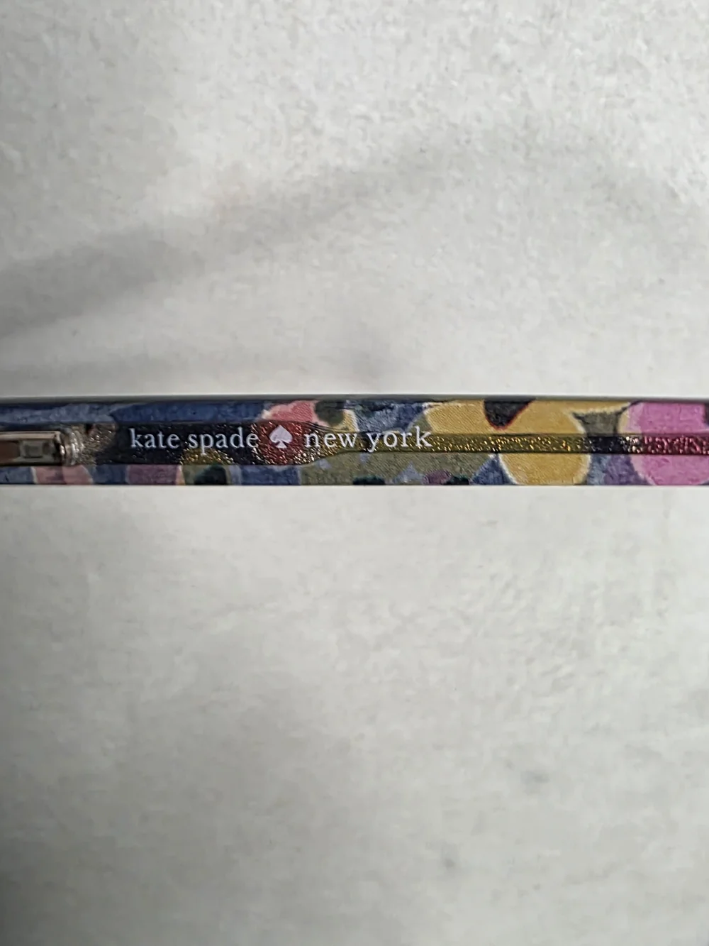 Kate Spade Pavao S6F +1.00 Reading Glasses Multicolor Pattern Hard Case Cloth